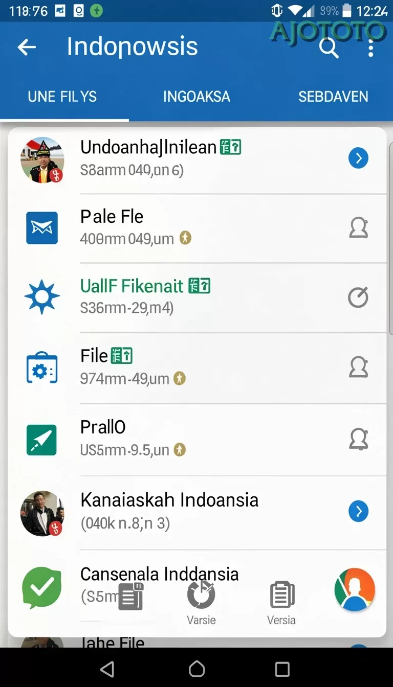Cuplikan layar 333666 — aktivitas