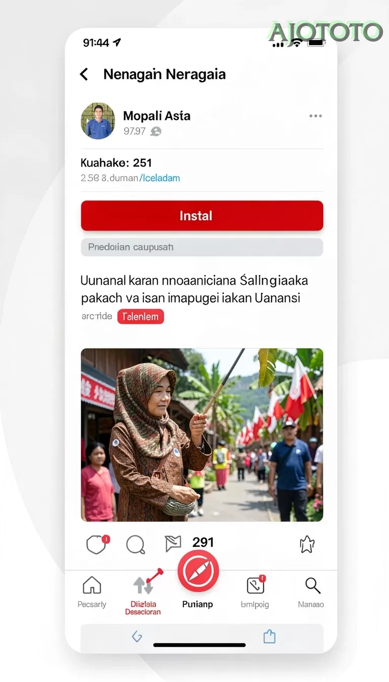 Cuplikan layar KOKITOTO — halaman utama