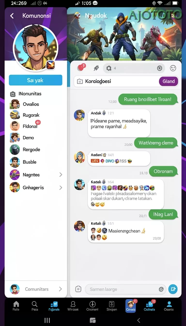 Cuplikan layar FW66 — aktivitas